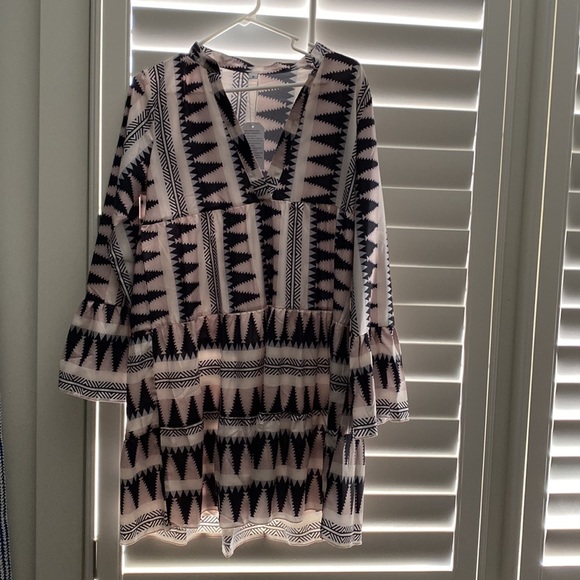 Size M Geo print dress - Picture 1 of 4